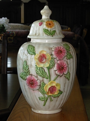 č.771 keramická dóza s víkem