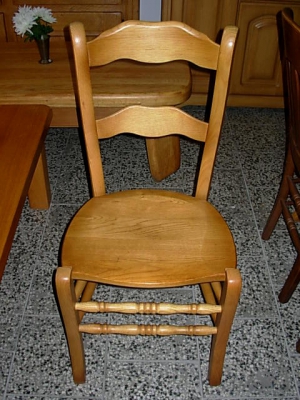 č.4 židle masiv dub