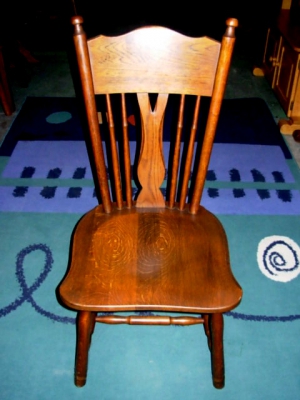 č.2506 židle masiv dub