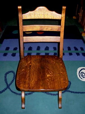 č.2507 židle masiv dub