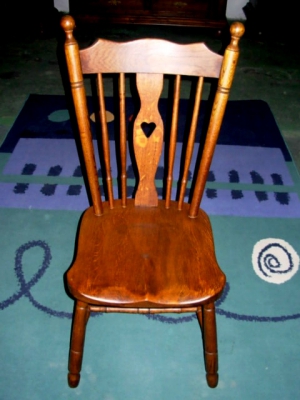 č.2525 židle masiv dub