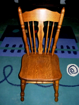 č.2526 židle masiv dub