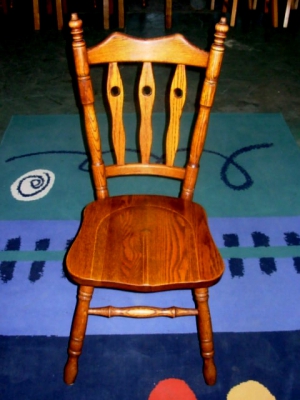 č.2564 židle masiv dub