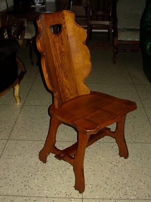 č.104 židle masiv dub