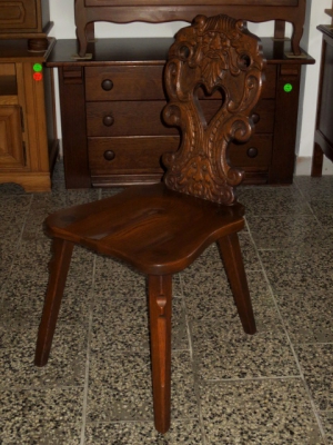 č.1492 židle masiv dub