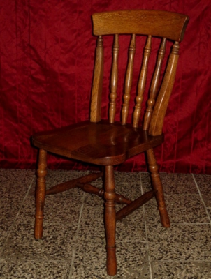 č.1708 židle masiv dub