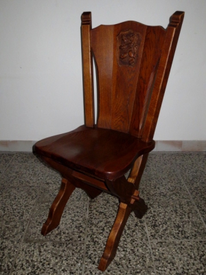 č.1796 židle masiv dub