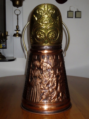 č.134 nádoba měděná