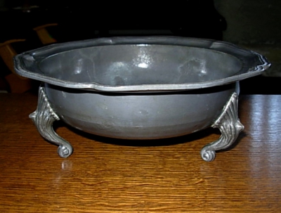 č.589 miska cínová ⌀ 27 cm