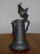 č.1344 korbel cínový výška 13 cm