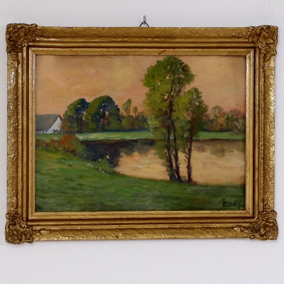 č.544 obraz olej 50x40 cm