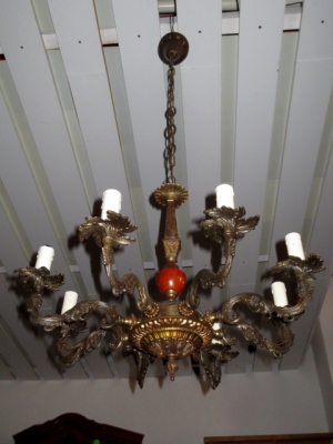 č.1171 lustr 8 ramen