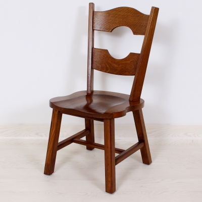 č.1878 židle masiv dub