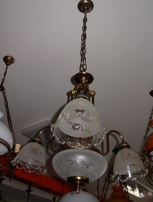 č.368 lustr 3+1 rameno