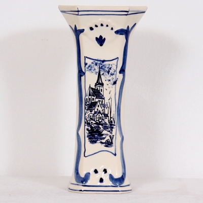 č.986 porcelánová váza DELFTS