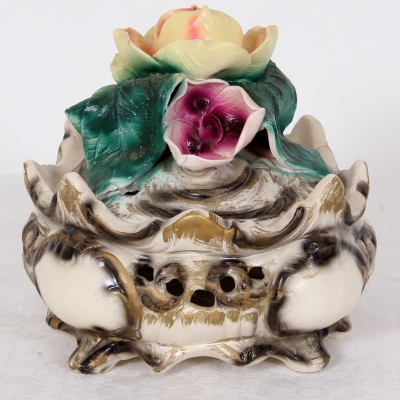 č.632 keramická dóza s víkem