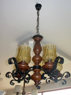 č.537 lustr 5 ramen