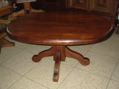 č.1182 kuchyňský stůl oválný 160x117 cm