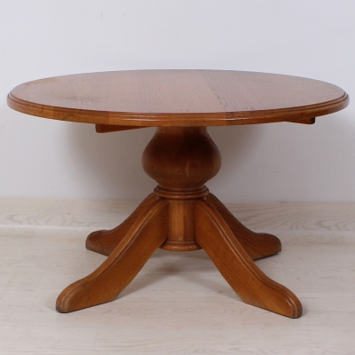 č.7 konferenční stůl masiv dub kulatý ⌀ 90 cm