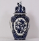 č.775 porcelánová dóza DELFTS
