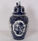 č.775 porcelánová dóza DELFTS